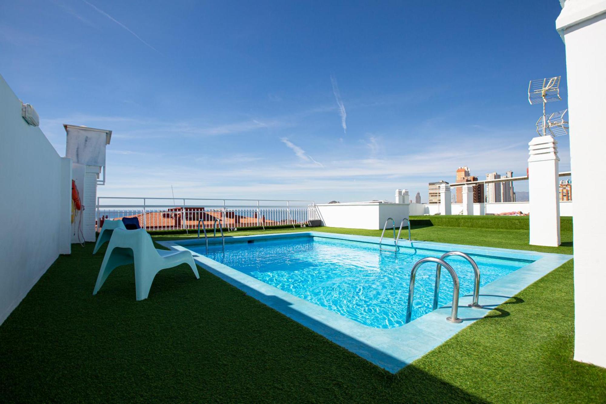Fleming Playa Poniente Hotel Benidorm Luaran gambar