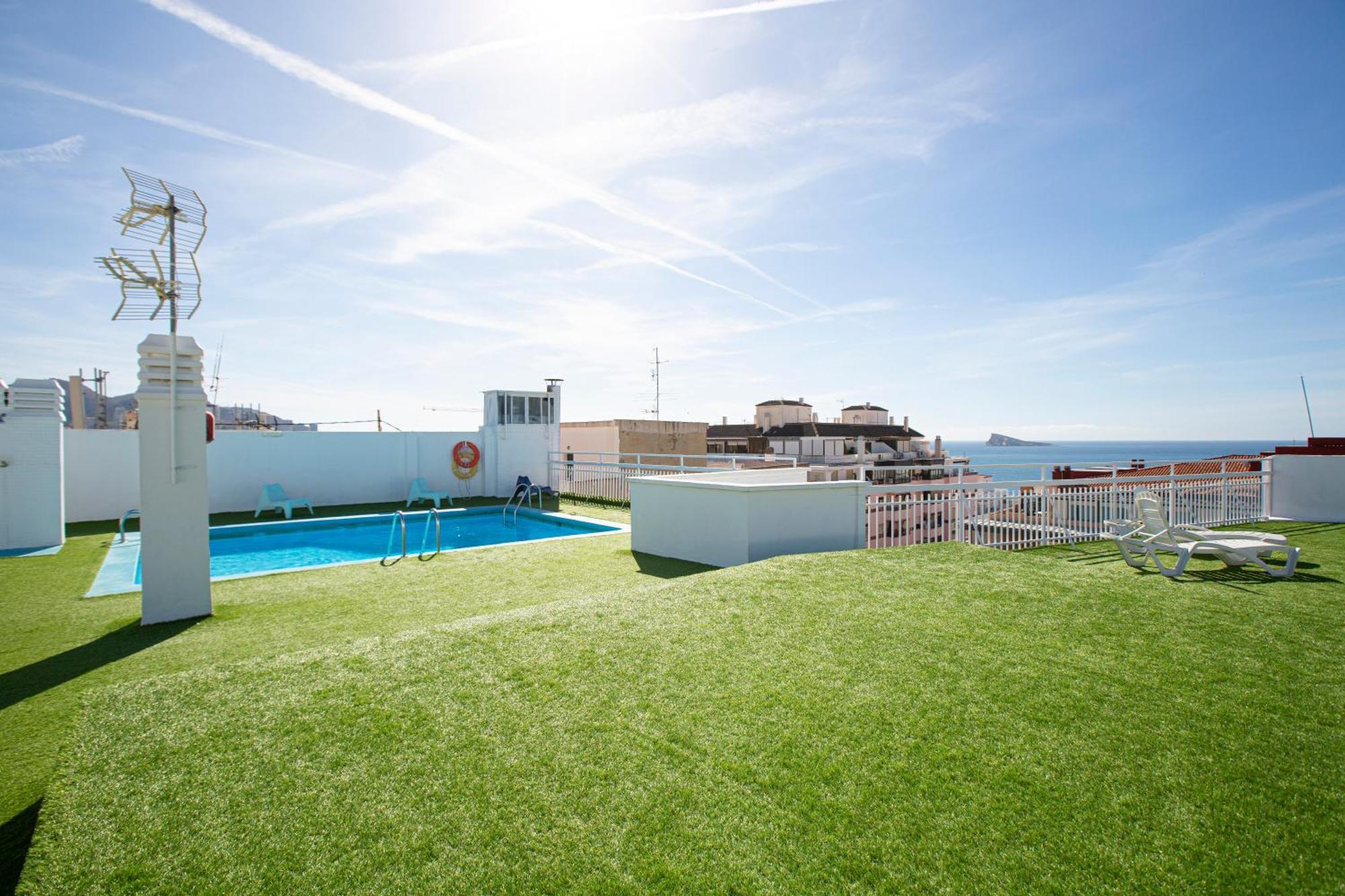 Fleming Playa Poniente Hotel Benidorm Luaran gambar