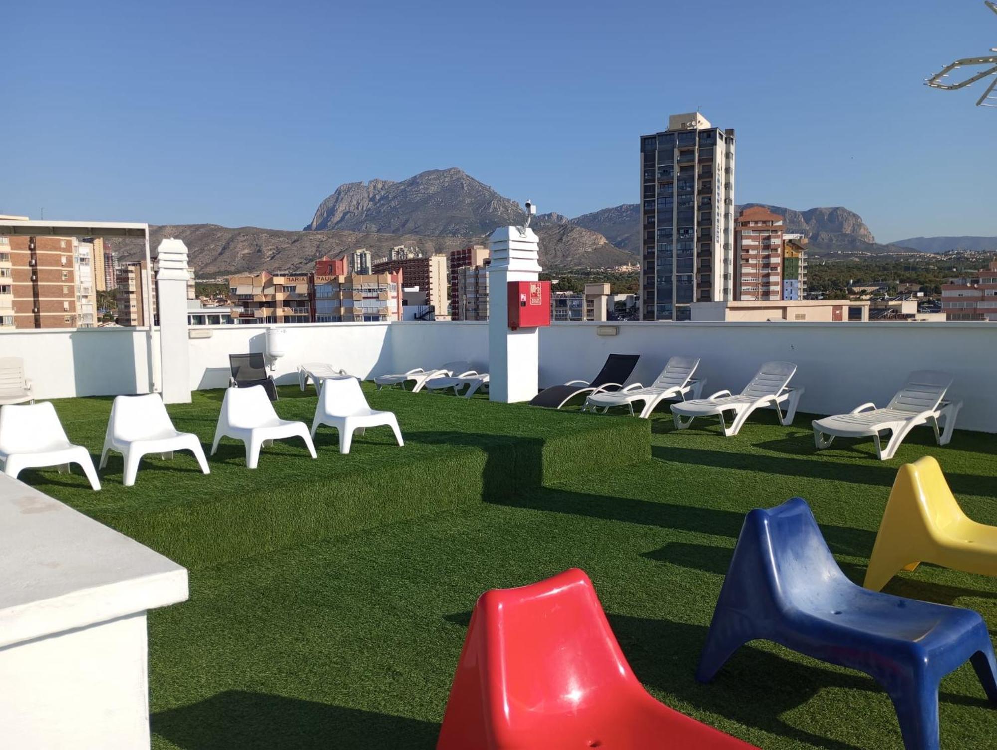 Fleming Playa Poniente Hotel Benidorm Luaran gambar